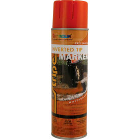 Waterbase Street & Utility Marking Paint 20 oz. Alert Orange 20-670, 12/Case
