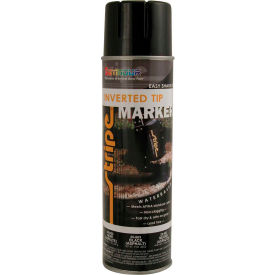 Waterbase Street & Utility Marking Paint 20 oz. Black (Asphalt) 20-663, 12/Case