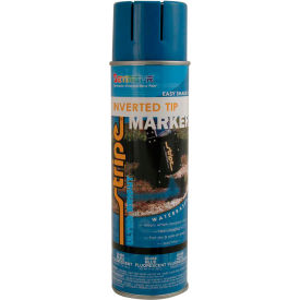 Waterbase Street & Utility Marking Paint 20 oz. Blue Fluorescent 20-669, 12/Case