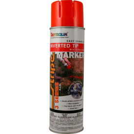 3-Series Street & Utility Marking Paint 20 oz. Red Fluorescent 20-354, 12/Case