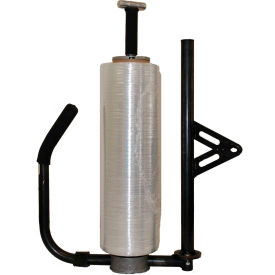Stretch Wrap Dispenser, Pistol Grip With Roper Device, For 12"-20" Width Roll