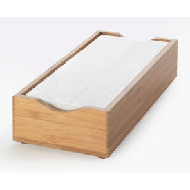 Bamboo Napkin Holder 9-1/2"W x 4-3/4"D x 2"H