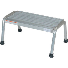 Aluminum Step Stand - 1 Step Welded