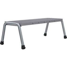 Aluminum Wide Step Stand - 1 Step Welded