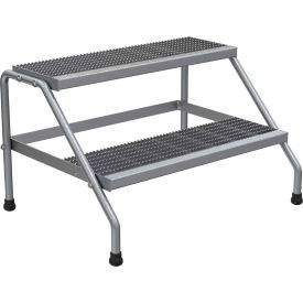 Aluminum Wide Step Stand - 2 Step