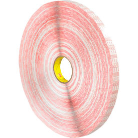 Double Coated Extended Liner Tape 1" x 360 Yds. 6 Mil Translucent