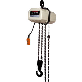 5 Ton Electric Chain Hoist, 20' Lift, 6.2 FPM, 230/460V