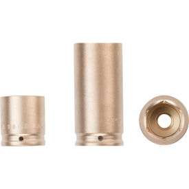 Non-Sparking Deep Well Impact Socket, 1/2" Drive, 15/16"