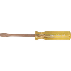 Non-Sparking Standard Screwdriver, 3/8 x 8"