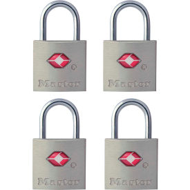 No. 4683Q TSA-Accept Keyed Metal Padlock 7/8"W - Aluminum