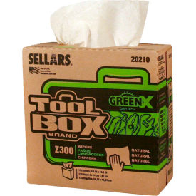 Toolbox Z300 Greenx Interfold, Natural, 135 Sheets/Box, 8 Boxes