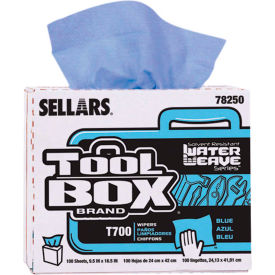 T700 Blue Interfold, 100 Sheets/Box, 8 Boxes/Case