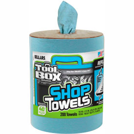 Z400 Blue Shop Towel Refill, 200 Sheets, 6 Refills/Case