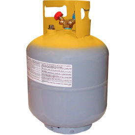 Mastercool 50 lb. D.O.T. Refrigerant Recovery Tank With Float Switch 1/4" FL-M
