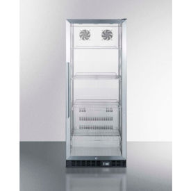 Summit-Beverage Merchandiser, Full-Size, Glass Door, Lock, Slim Width