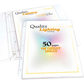 High Capacity Polypropylene Sheet Protector, Clear, 11 x 8 1/2, 25/BX