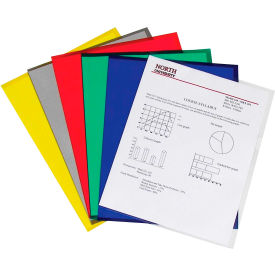 Project Folders, Assorted, Reduced Glare, 11 x 8 1/2, 25/BX