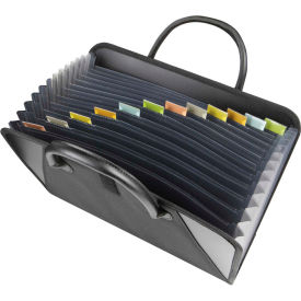 Expanding File with Handles, Black, 1/EA