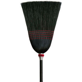 Parlor 100% Black Corn Broom, 1 Broom 6102-6