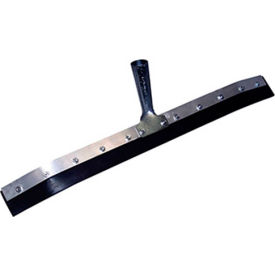 Curved MaxiRough Floor Squeegee, Hard Rubber, 24"