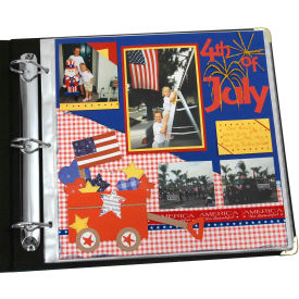 Memory Book 12 x 12 Scrapbook Page Protectors, Top Loading, Clear, 50/BX