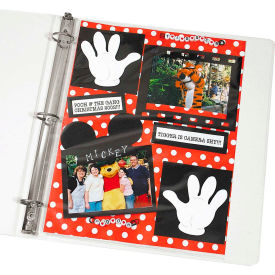 Memory Book 11 x 8 1/2 Scrapbook Page Protector, Top Load, Clear, 50/BX