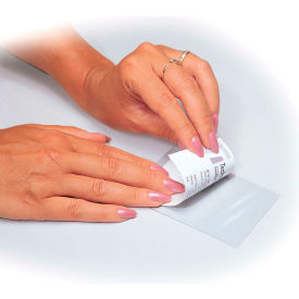 Heavyweight Cleer Adheer Laminating Sheets, Clear, 4" x 5", 4 Sheets/PK, 24 PK/Set