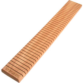 Wooden Name Badge Holder, 23 5/8 x 3 1/2 x 3/4, 1/EA