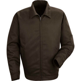 Slash Pocket Jacket Regular-XL Brown