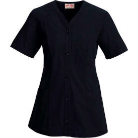 Women's Easy Wear Tunic Short Sleeve Navy M - 9P01