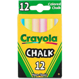 Colored Chalk - Assorted, 12/Box