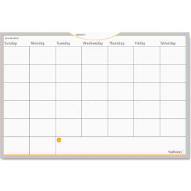 36 x 24 Self-Adhesive Dry Erase Monthly Planning Surface, Undated