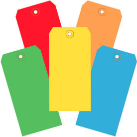 Shipping Tag #8 6-1/4"L x 3-1/8"W, Assorted Colors, 1000/Pack
