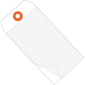 Self Laminating Tag #8 6-1/4"L x 3-1/8"W, White, 100/Pack