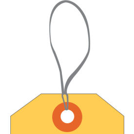 Elastic Tag Loops, 9"L, 1000/Pack