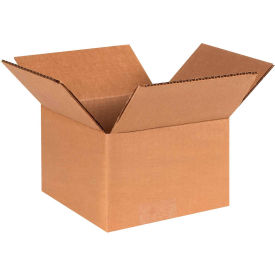 Cardboard Corrugated Boxes, 4"L x 4"W x 3"H, Kraft