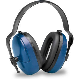 ValueMuff Earmuff, Dielectric, Over-The-Head, NRR 25 dB, Blue/Black