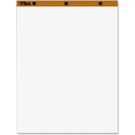 Plain Paper Easel Pad - 50 Sheet - 16 lb - Unruled - 27" x 34" - 2/Carton - White Paper