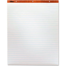 Horizontal Ruled Easel Pad - 50 Sheet - 15 lb - Ruled - 27" x 34" - 2/Carton - White Paper