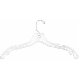 Bridal Hanger-Jumbo Heavy Weight, 17"L, Plastic-CL, Pkg Qty 100