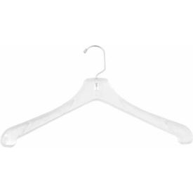 Coat Hanger W/Short Hook-Heavy Weight, 17"L, Break Resistant, Pkg Qty 100