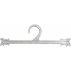 Hanger-Economy Intimate Apparel, 10"L, Plastic-CL, Pkg Qty 1000