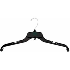 Top Hanger-Super Heavy Weight, 17"L, Plastic, Pkg Qty 100