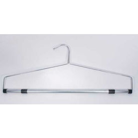 Bedspread and Drapery Hanger, 22"L, Metal-Chrome, Pack of 12