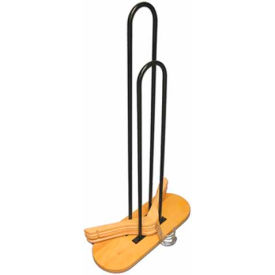 Hanger Stacker, Metal-Natural, Pkg Qty 1
