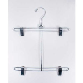 Bikini Hanger W/Chrome Drop, 12"L, Metal-Chrome, Package Quantity 50