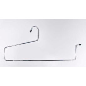 201 Bedspread and Drapery Hanger, 19"L, Metal-Chrome, Pkg Qty 12