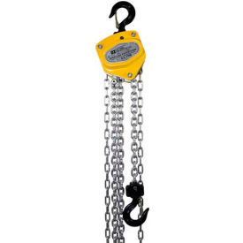 Manual Chain Hoist with Standard Overload Protection 1/2 Ton Capacity and 20 feet Lift