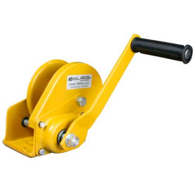 Carbon Steel Hand Winch with Brake 1000 Lb. Capacity