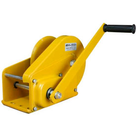 Carbon Steel Hand Winch with Brake 2000 Lb. Capacity
